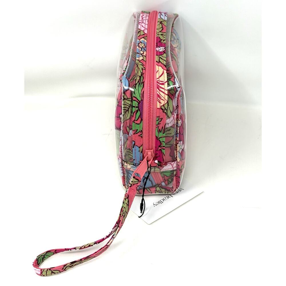 Vera Bradley Vibrant Gardenias Makeup Cosmetic Bag Pouch Set 3 Pcs Floral EXACT - Picture 11 of 13